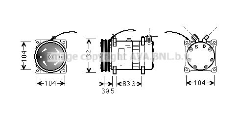 AVA QUALITY COOLING kompresorius, oro kondicionierius UVK048